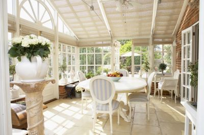 Elegant Sunroom Interior
