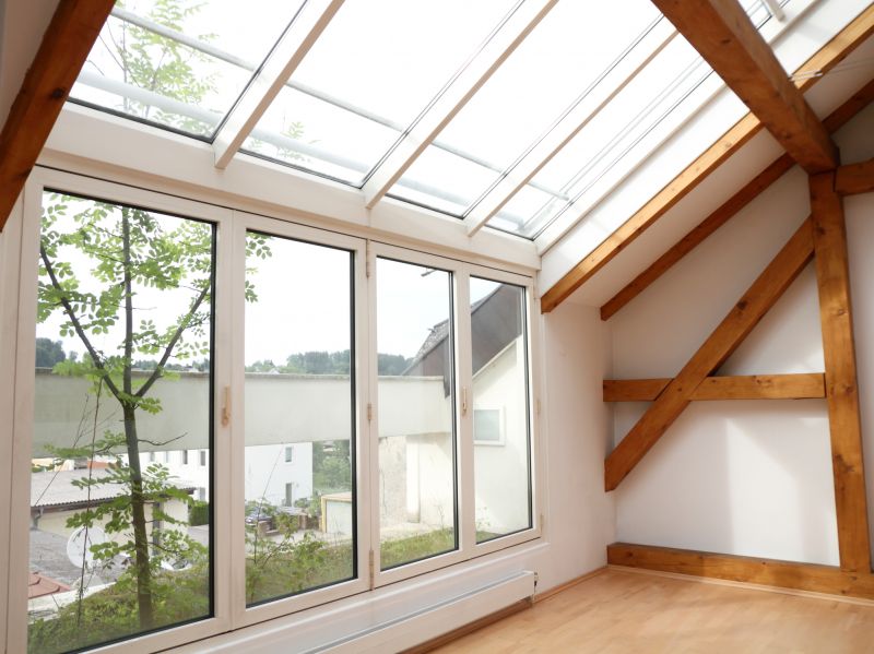 Sunroom with Custom Skylights